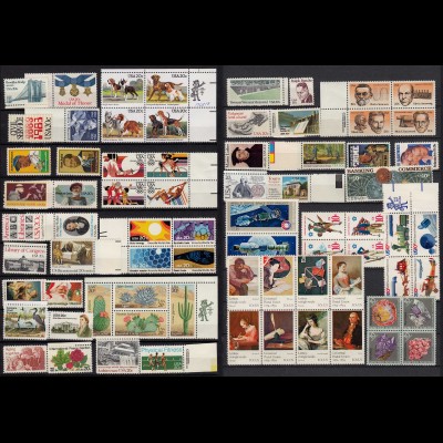 USA postfrisch tolles Lot verschiedene Briefmarken MNH (23412