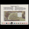 SENEGAL W.A.S. 500 Zaires Banknotenbrief der Welt UNC (15459