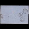 Schweiz 1864 schöner Brief v. LUTRY - LANGENTHAL Sitzende Helvetia (23678