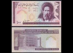 IRAN (Persien) - 100 RIALS (1985) Sign 25 Pick 140a UNC (1) (24291