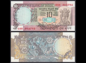Indien - India - 10 RUPEES Banknote Pick 81h UNC (1) Letter C (21858