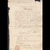 Baden - 1838 Brief Doppelverwendung Schoppenheim-Sekingen-Mambach(15875