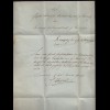 Baden - 1840 Brief MOSBACH roter L1 mit Inhalt WZ Papier von UEBELHOER (15872