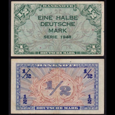 BDL - 1/2 Deutsche Mark 1948 Ro. 230 VF (3) (15106