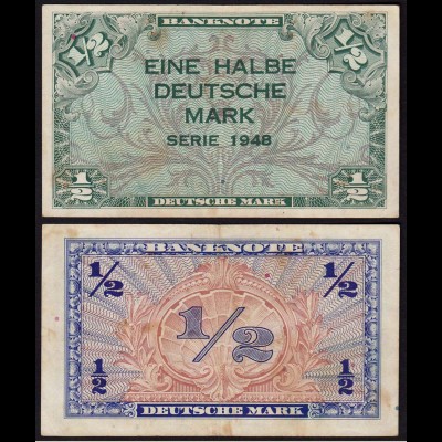 BDL - 1/2 Deutsche Mark 1948 Ro. 230 VF (3) (15104