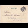 AK Glückwunsch Allgemein Prägedruck 1900 Ortskarte Aachen (20451
