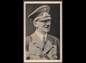 AK NS Militaria Propaganda Karte 3.Reich Hitler in Uniform (24463