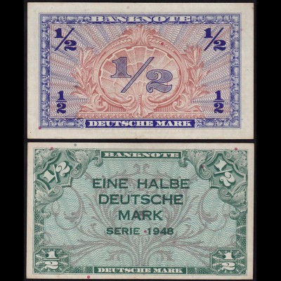 BDL - 1/2 Deutsche Mark 1948 Ro. 230 VF+ (3+) (14673