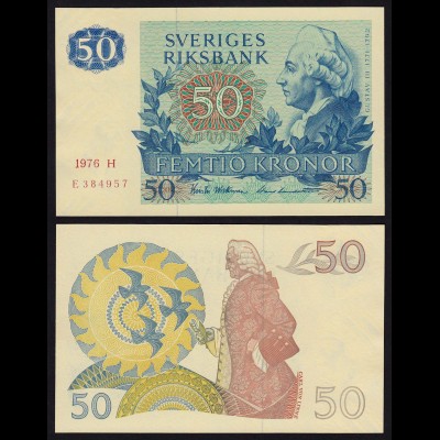 Schweden - Sweden 50 Kronen 1976 aUNC (1-) Pick 53b (16161