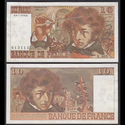 Frankreich - France - 10 Francs 1978 Pick 150c VF (3) (24709