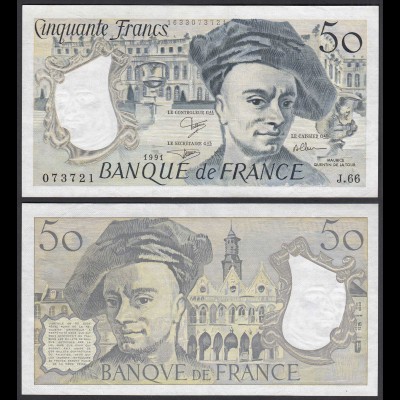 Frankreich - France - 50 Francs 1991 Pick 152e VF+ (3+) (24712