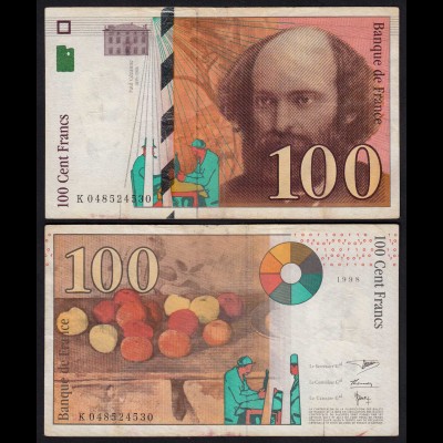 Frankreich - France - 100 Francs 1998 Pick 158 F (4) (24726