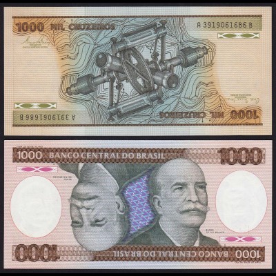 Brasilien - Brazil 1000 Cruzados Banknote (1981) Pick 201a UNC Sig.20 (16102