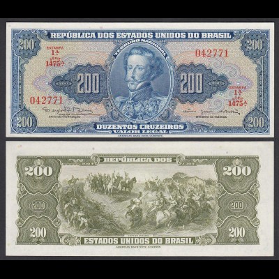 Brasilien - Brazil 200 Cruzados Banknote Pick 171c sig.14 UNC (1) (24788