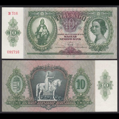 Ungarn - Hungary 10 Pengö 1936 Pick 100 UNC (1) (25293