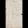 Preussen Brief 1851 BERENT L2 (RB DANZIG) - SPOHN Briefträgerstempel