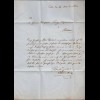 Preussen 1864 Brief CÖLN-BAHNHOF - BOLHEIM b.ZÜLPICH Inhalt (25601
