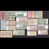 20 Stück schönes LOT Welt-Banknoten meist UNC (25827