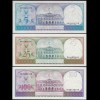 Suriname - 5, 25 + 100 Gulden Banknoten 1982/85 UNC (1) (14167