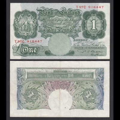 Grossbritannien - Great Britain 1 Pound ND (1949-55) Pick 369b VF (3) (26106