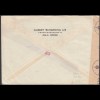 3.Reich Nazi Zensur Brief 17.10.1944 von Oslo Norwegen nach Böhmen (26286