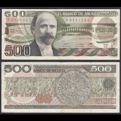 MEXIKO - MEXICO - 1000 Pesos 1984 Pick 79b VF+ (3+) (26447