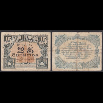 Frankreich - France Lille 25 Centimes 1915 Banknote F (4) (26757