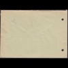 BRD BUND Zustellungsurkunde 1954 mit Mi.135+125 Posthorn 60 + 5 Pfennig (23550