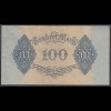 Reichsbanknote 100 Mark 1922 Ro.72 - Pick 75 VF (3) Serie F (27309
