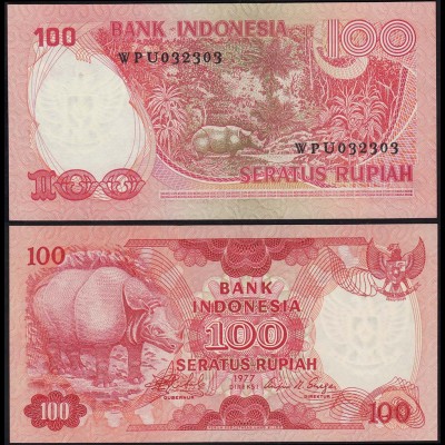 Indonesien - Indonesia 100 Rupiah Banknote 1977 Pick 116 UNC (1) (14362