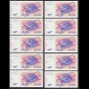 BOSNIA - HERZEGOVINA 10 Stück á 100-tausend Dinara 10.XI.1993 Pick 34b UNC (1) 
