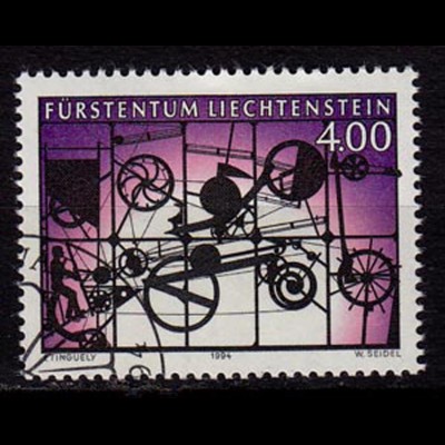 Liechtenstein Mi.1084 used Zeitgenössische Kunst 1994 (c140