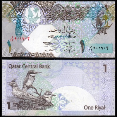 Katar - Qatar 1 Riyal Banknote (2003) Pick 20 UNC (1) (14294