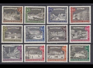 Germany - Berlin Stamps 1962 Michel 218-29 - SG B213-24 MNH Old Berlin series (81008