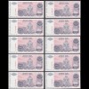 Bosnien-Herzegowina 10 Stück á 100000 100.000 Dinara 1993 Pick 151 UNC (1) 