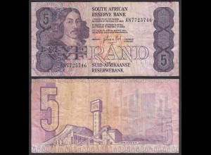 SÜD Afrika - South Africa - 5 Rand (1978-94) Pick 119c F (4) (27608