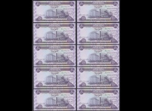 Irak - Iraq 10 Stück á 50 Dinar Banknote 2003 Pick 90 UNC (1) (89182