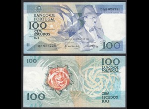 Portugal - 100 Escudos Banknote 24.11.1988 Pick 179f XF (2) (27737