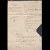 Gross Strehlitz R2 Brief 1855 nach Cosel mit Inhalt (25856