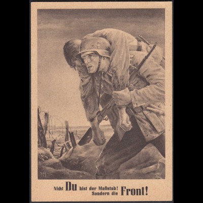AK NS Militaria Propaganda Karte 3.Reich 1943 Generalgouvernement NSDAP (65032
