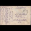 AK 1. WK 1917 Marinefeldpost Karte Ich bin so gern, so gern daheim (65083