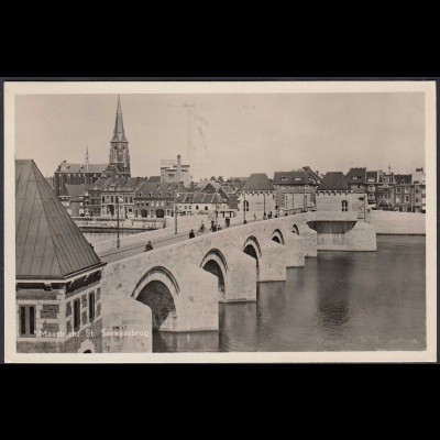 AK Niederlande Maastricht St.Servaasbrug 1956 (65096