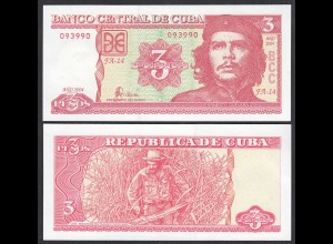 Kuba - Cuba 3 Pesos 2004 Pick 127a aUNC (1-) (27828