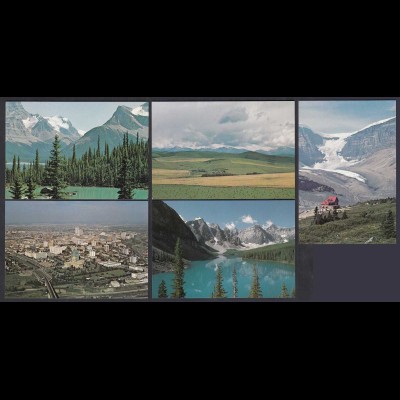 Kanada - Canada 5 Stück diff.Pre-stamped Postcards Postal Stationery (65240