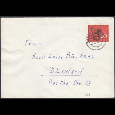 BRD BUND 1958 EF Mi.282 Brief 20 Pfg.Wilhelm Busch Märchen (65286