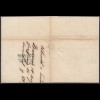 Österreich - Austria 1844 Brief mit Inhalt von BUDWEIS L2 nach LINZ L2b (27866
