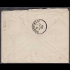 Grossbritannien - Great Britain UK Umschlag 1880 BEDFORD-SHEFFIELD 1 P. (65333
