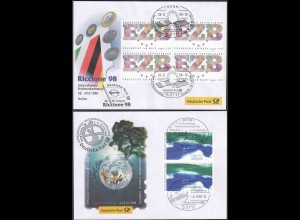 Original Messebriefe der Deutschen Post 2 Stück (87032