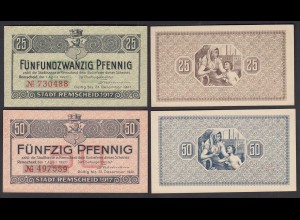 Remscheid 25 + 50 Pfennig Notgeld 1917 bis 1921 (28318