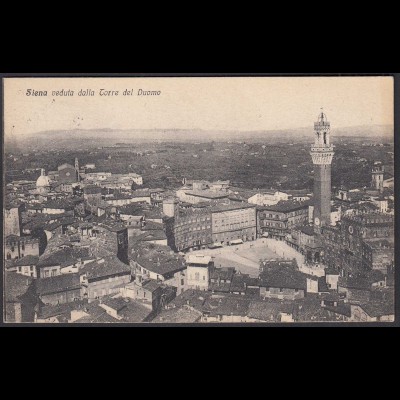 AK Italy - Italien 1931 Siena veduta dalla Torre del Duomo (28420